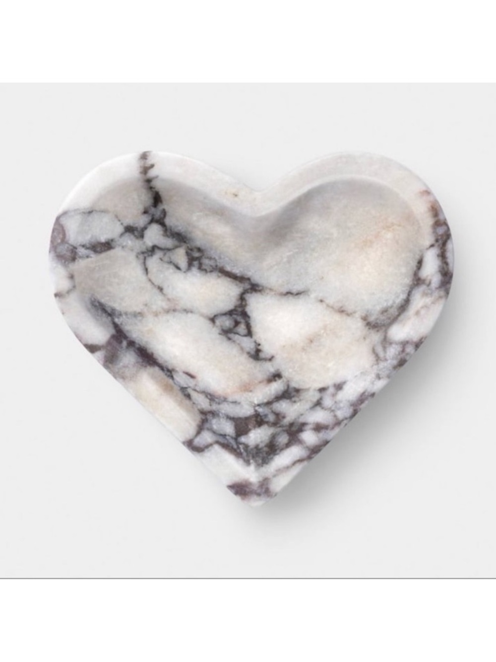 Threshold Ceramic Marbled Heart Dish - Target Valentine's Day